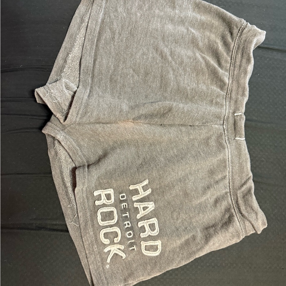 Hard Rock Cafe Gray Athletic Shorts